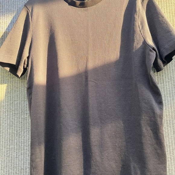 Hugo Boss Charcoal Textured Short Sleeve Tee - Picture 1 of 4